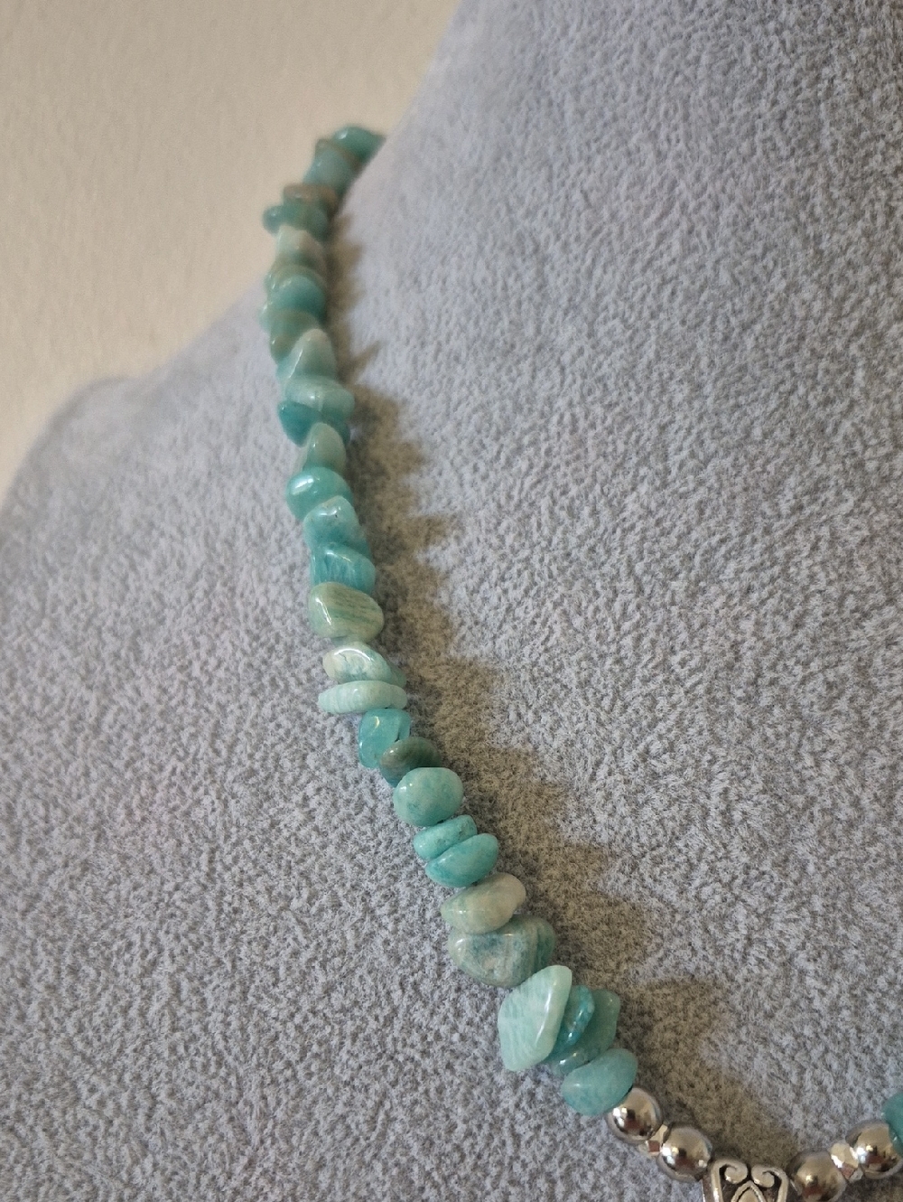 Amazonite & Shell 3 Piece Jewelry Set - Picture 3 of 7